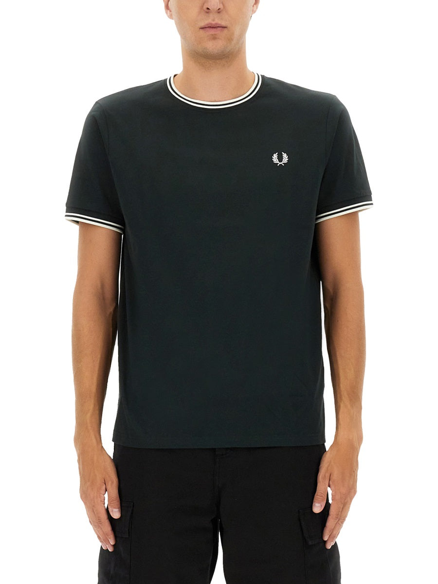 Fred Perry T shirt - Verde | Wanan Luxury