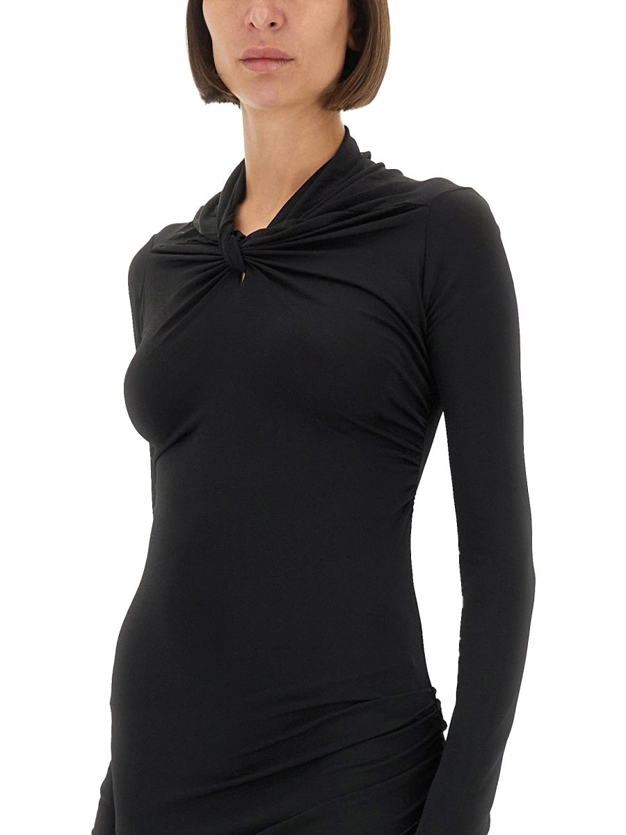 Rick Owens Lilies Abiti - Nero | Wanan Luxury