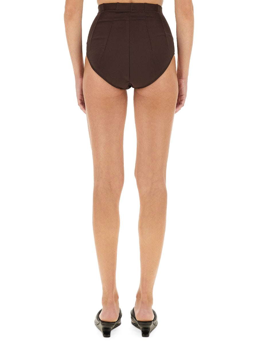 Rick Owens Lilies Shorts - Marrone | Wanan Luxury