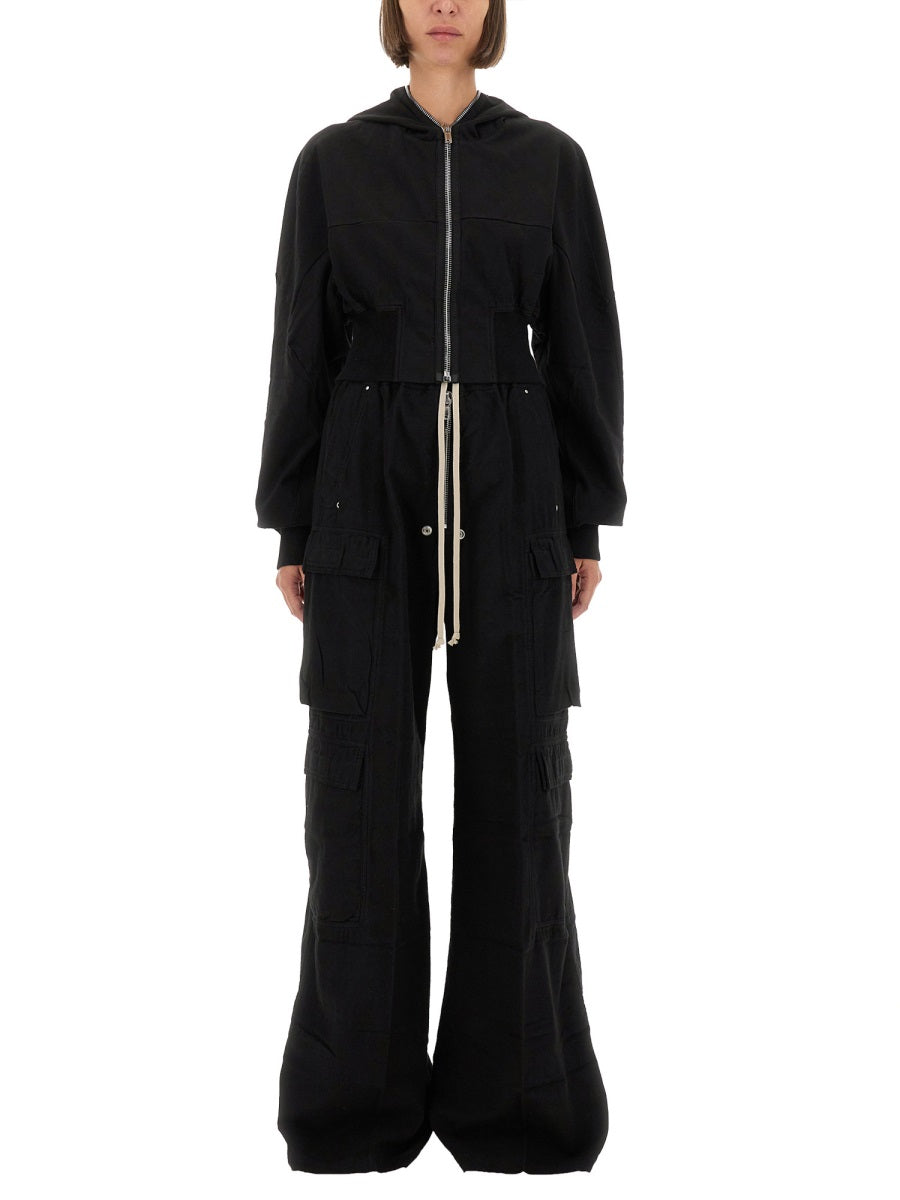 Rick Owens x Drkshdw Felpe - Nero | Wanan Luxury