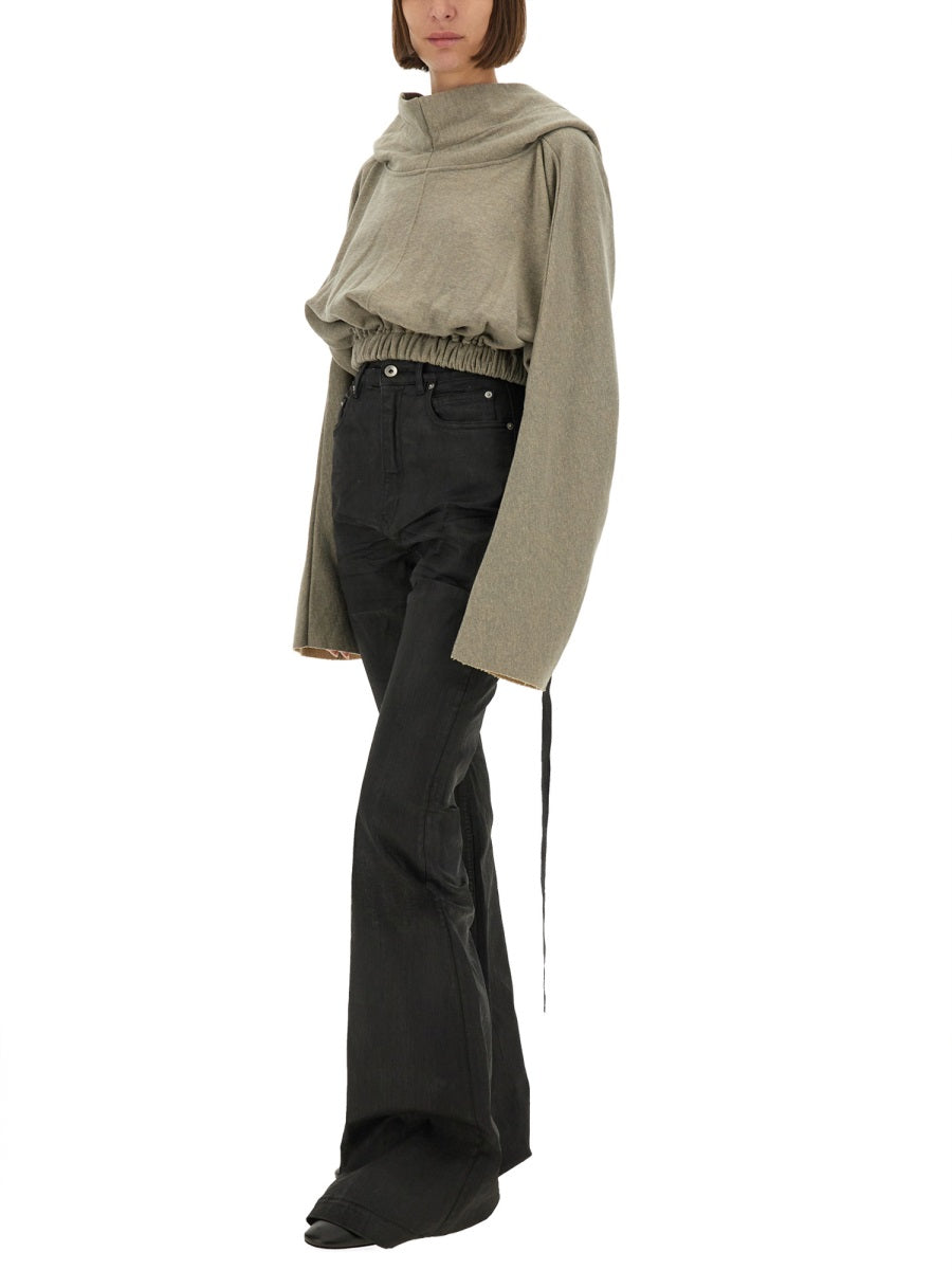 Rick Owens x Drkshdw Felpe - Grigio | Wanan Luxury