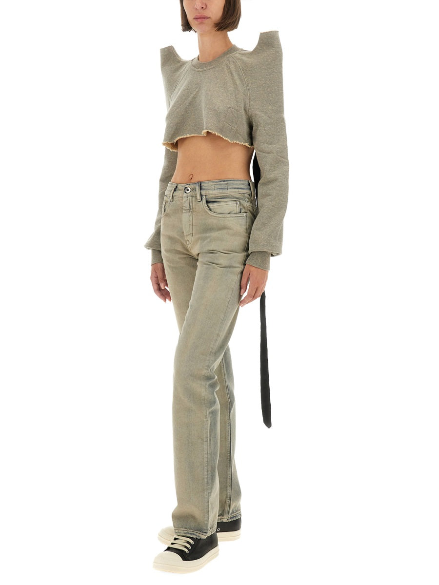 Rick Owens x Drkshdw Felpe - Grigio | Wanan Luxury