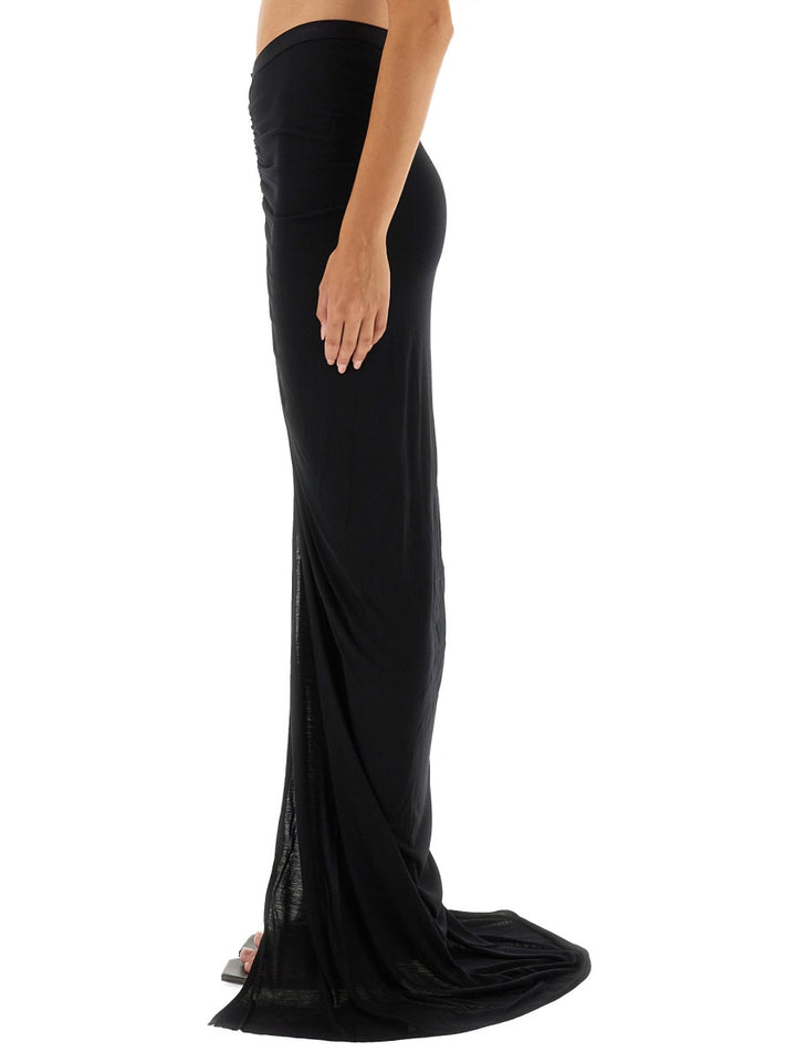 Rick Owens Lilies Gonne - Nero | Wanan Luxury