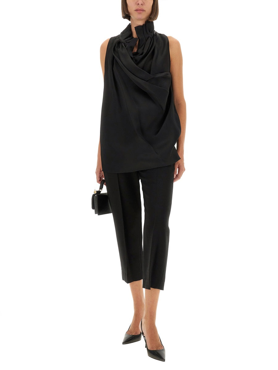 Khaite Top - Nero | Wanan Luxury