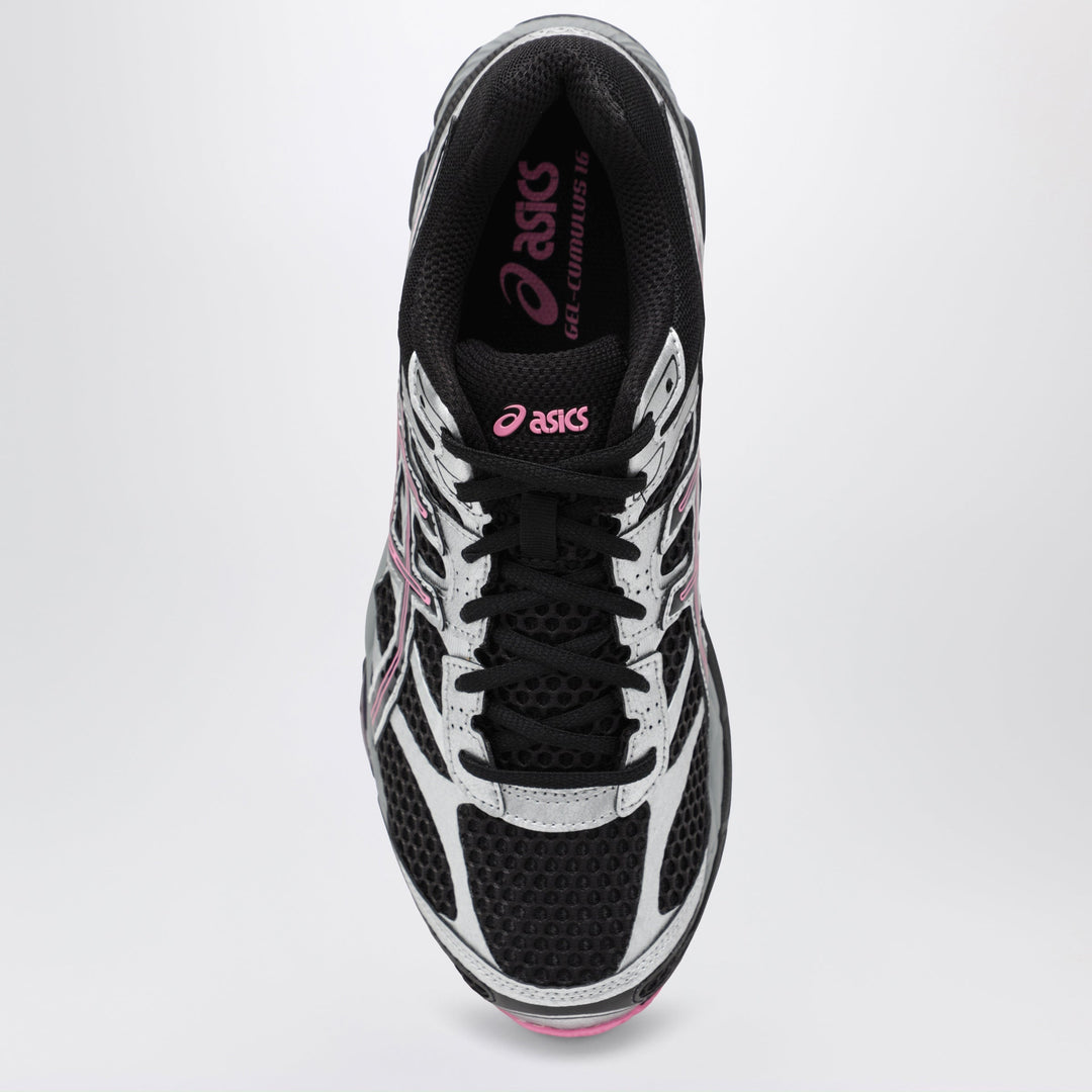 Asics Schwarze Gel-Cumulus 16 Sneaker aus Mesh