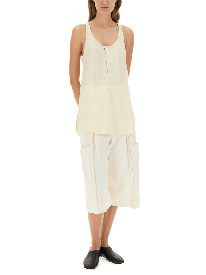 Lemaire Top - Bianco | Wanan Luxury