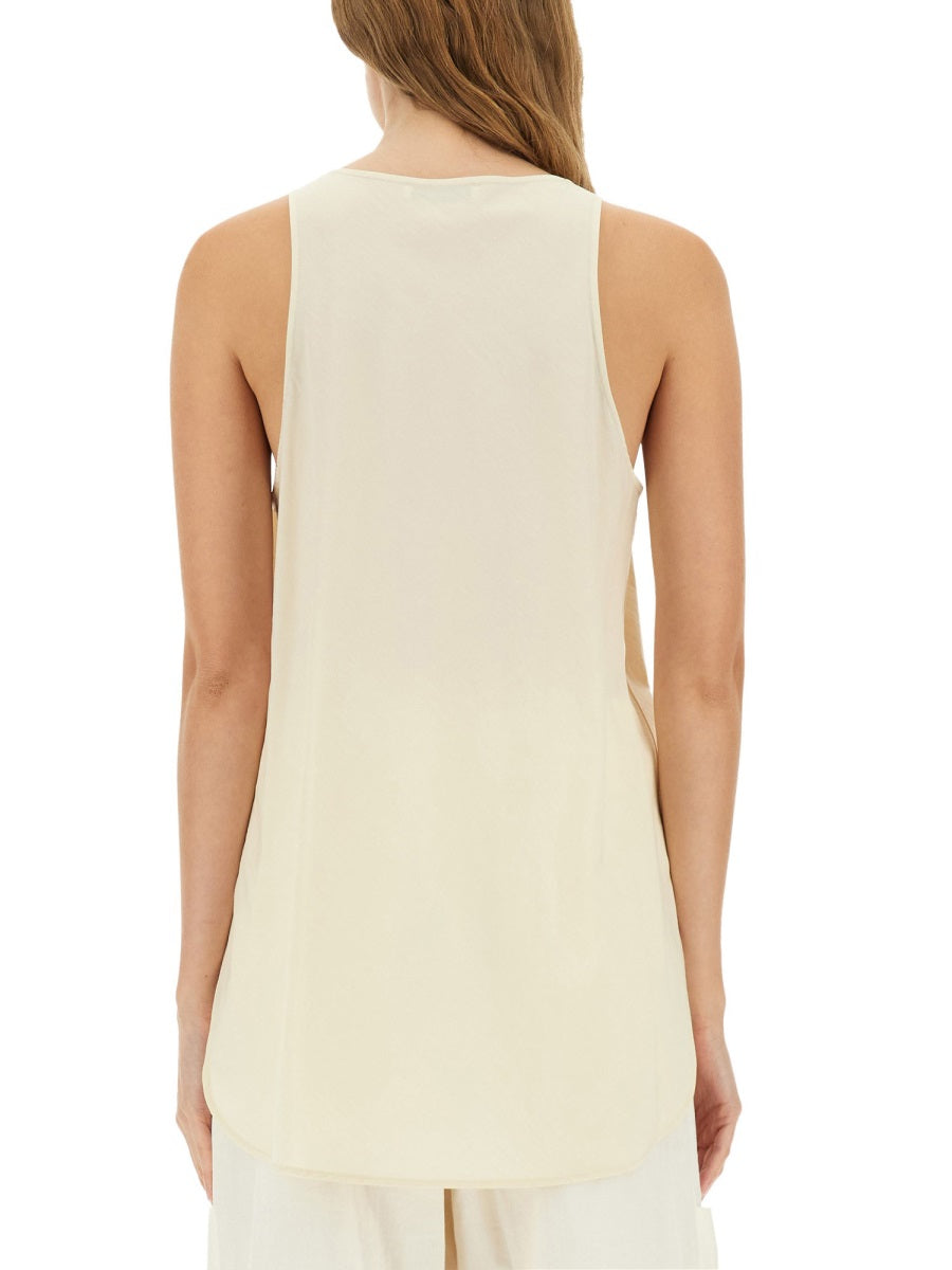 Lemaire Top - Bianco | Wanan Luxury