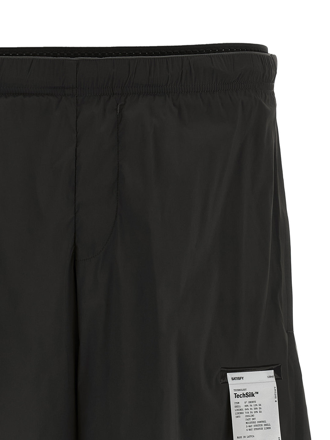 Satisfy Techsilk™ Bermuda e Short - Nero | 3346d63f43148bcbf5227b82ea510c079471abdf