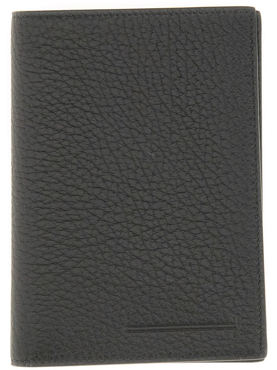 Leather "T" Card Holder