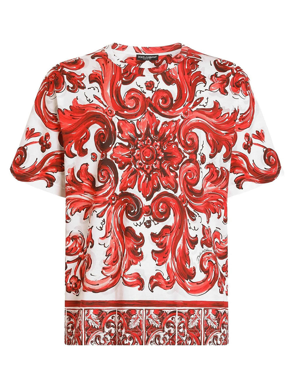 Dolce & Gabbana T-shirts - Rosso | 85781e89d870a4757f627d54580e1dfd04021f09