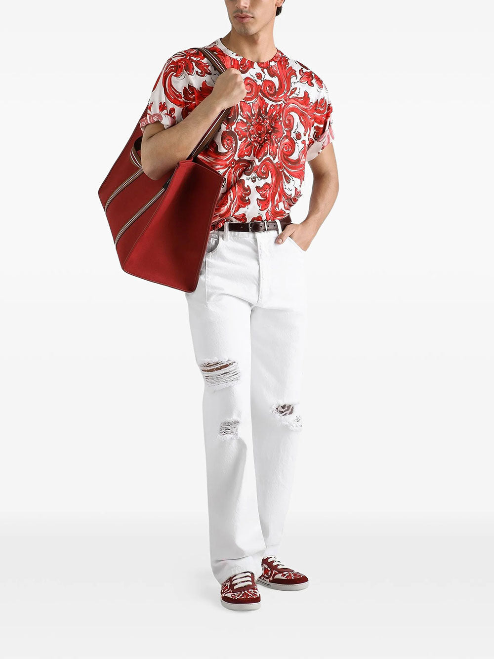 Dolce & Gabbana T-shirts - Rosso | eb332fcfb3aba6563bbcf71ee7af3f8cebd90eea