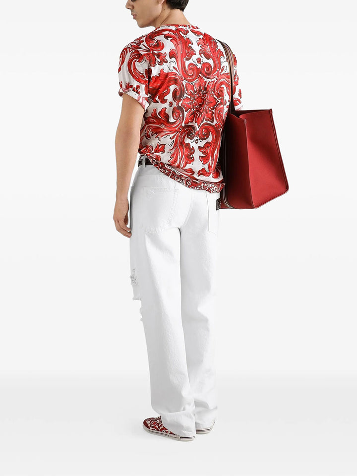 Dolce & Gabbana T-shirts - Rosso | e4424cf149fb41cacab29187556398858344e0a3