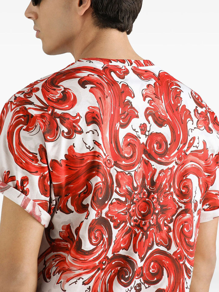 Dolce & Gabbana T-shirts - Rosso | da3956301720e44ce6049c3edcef643cdc129502