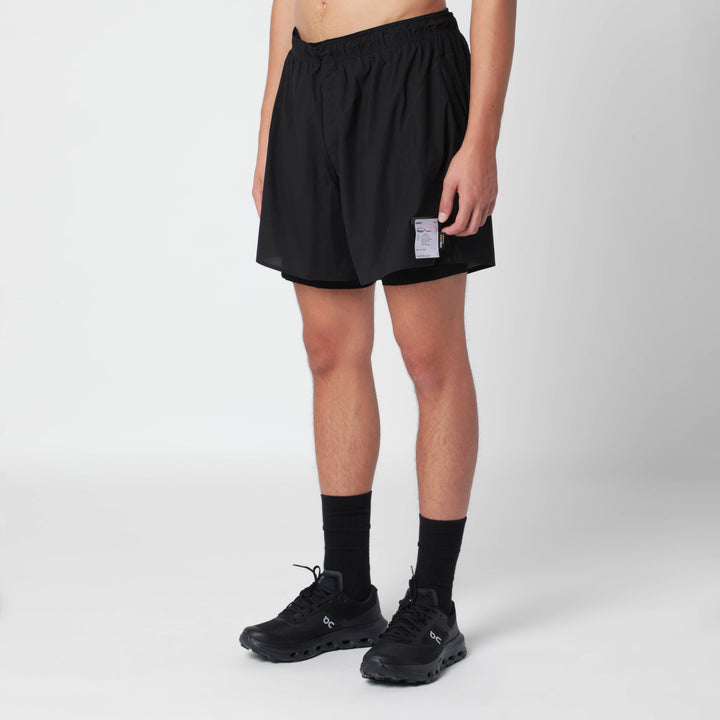 Satisfy Pantalones Cortos de Trail Rippy™ Cordura® Negro 5"