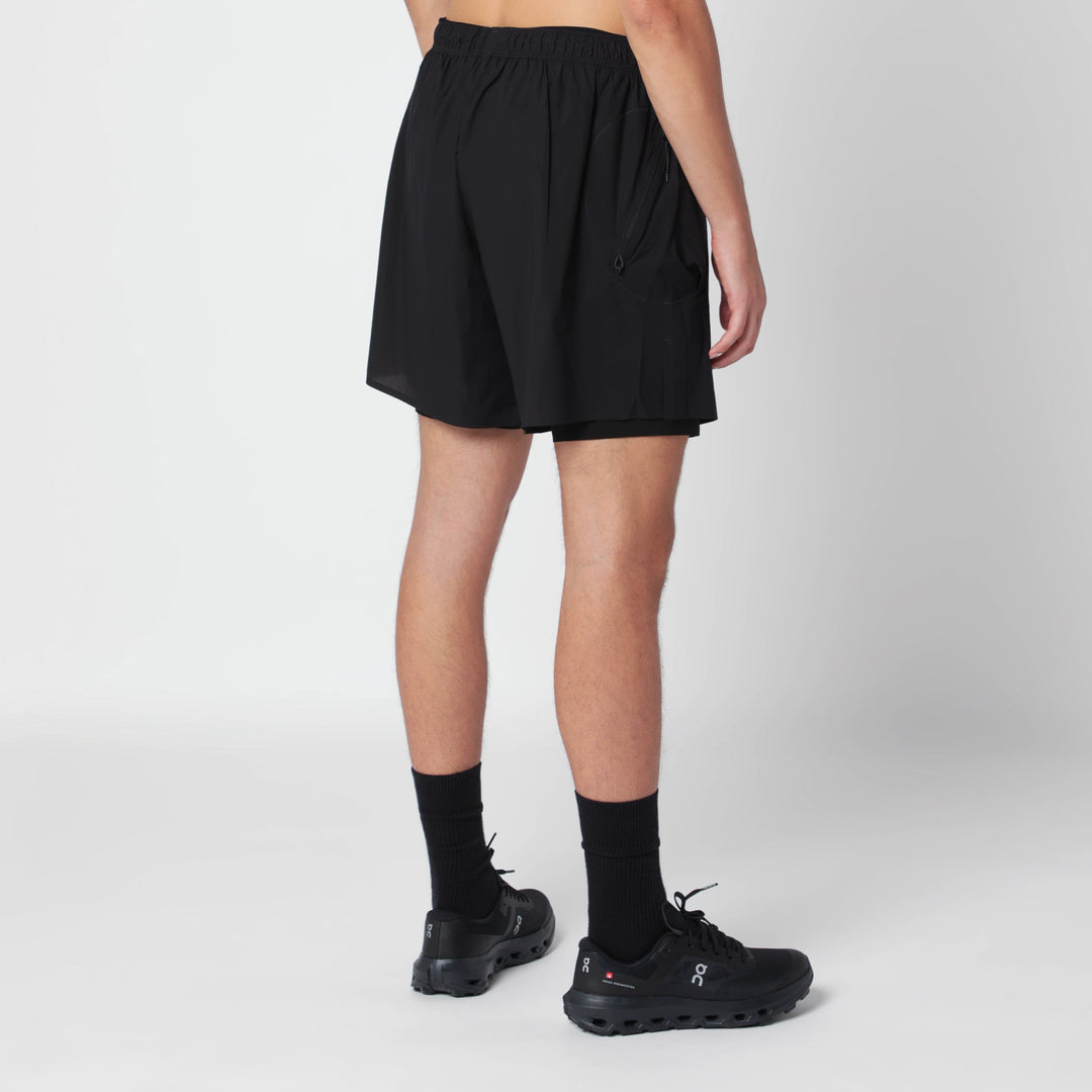 Satisfy Pantalones Cortos de Trail Rippy™ Cordura® Negro 5"
