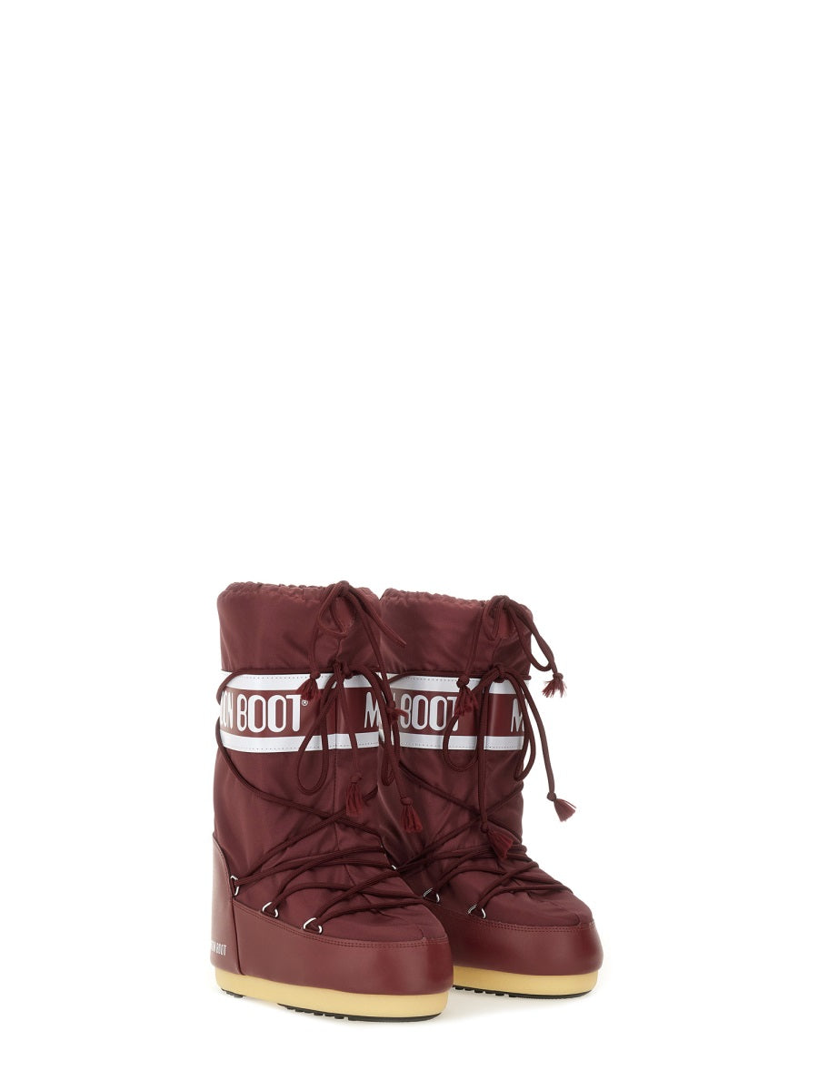 Moon Boot Stivali - Bordeaux | Wanan Luxury