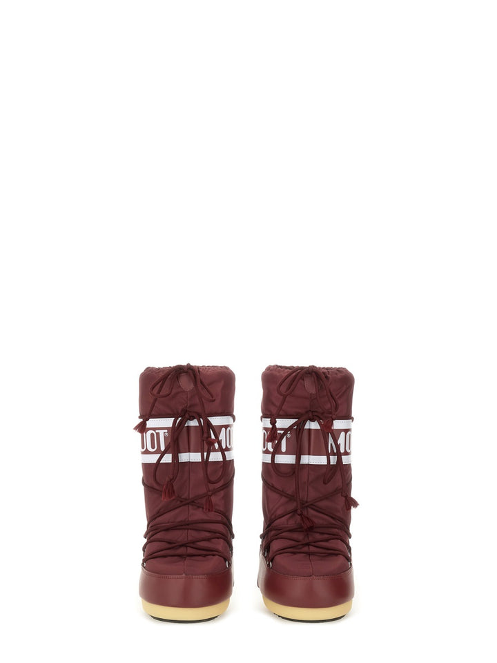 Moon Boot Stivali - Bordeaux | Wanan Luxury
