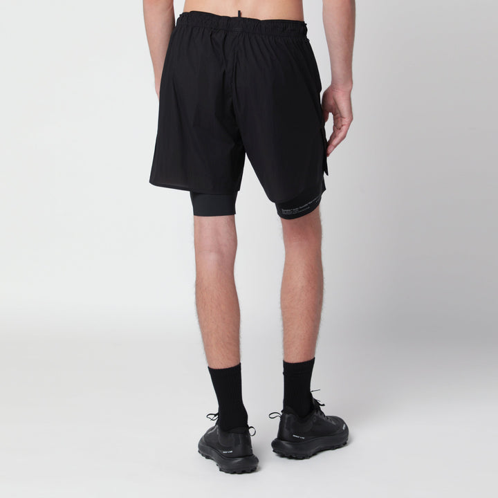 Satisfy Short De Trail Noir Rippy Cordura 8”