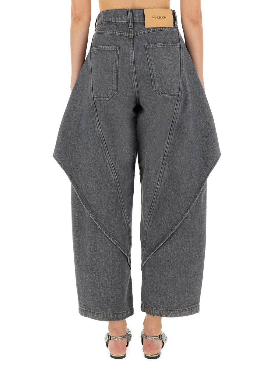 JW Anderson Jeans - Grigio | Wanan Luxury