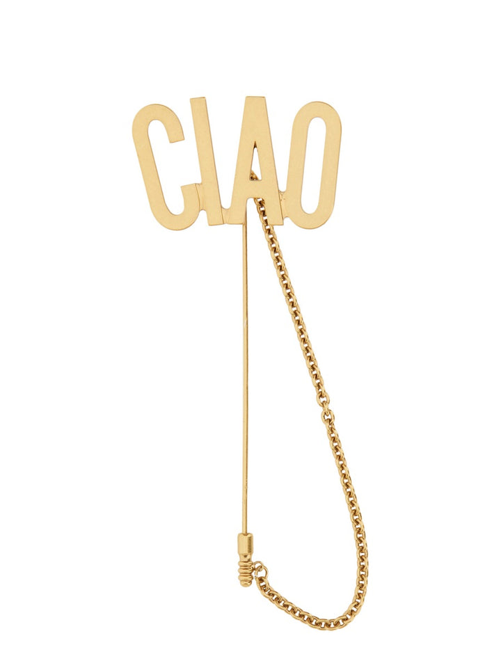 Moschino TIE PINS - Gold | 4a571ca50c634ffb1c4ab71a9e8b3e6c57b3ec02