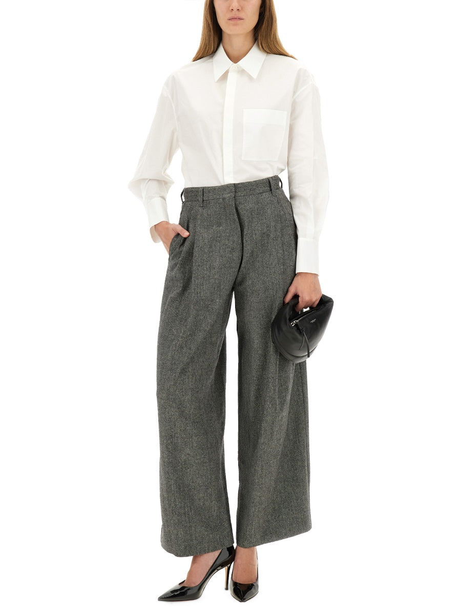 S Max Mara Pantaloni - Grigio | Wanan Luxury