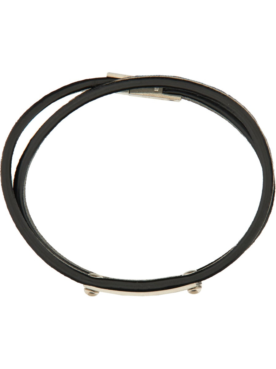 Saint Laurent Bracciali - Nero | Wanan Luxury