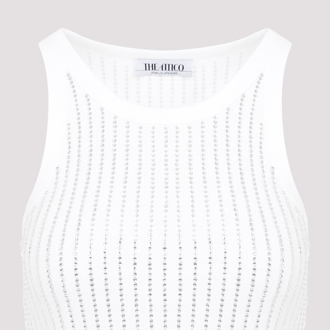 The Attico Top - Bianco | 640701fe62e8fe46517e65f7e50864623bed67c4