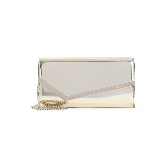 Gold Mirror Leather Emmie.Mif Bag