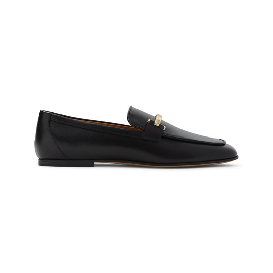 Black Leather Loafers