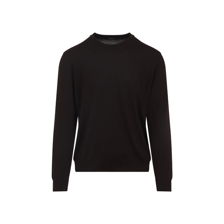 Kiton Pullover - Marrone | 44b5364cf2b2b15add7d91a8c07d4962cf57e759