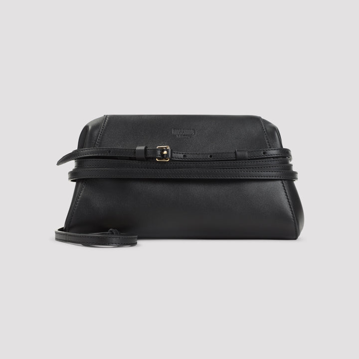Moschino Clutches - Nero | ce3d636b55f5c2027e4c836c69a48bc6152f1d13