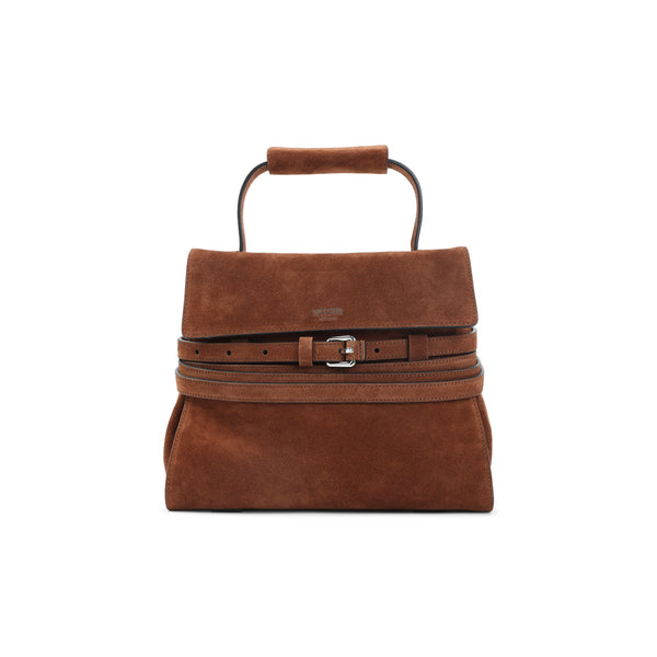 Caffe Belted Top-Handle Bag