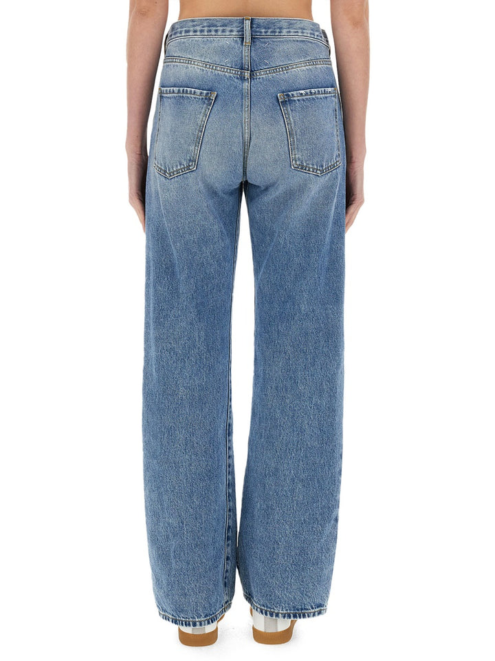 Maison Margiela Pantaloni - Blu | Wanan Luxury