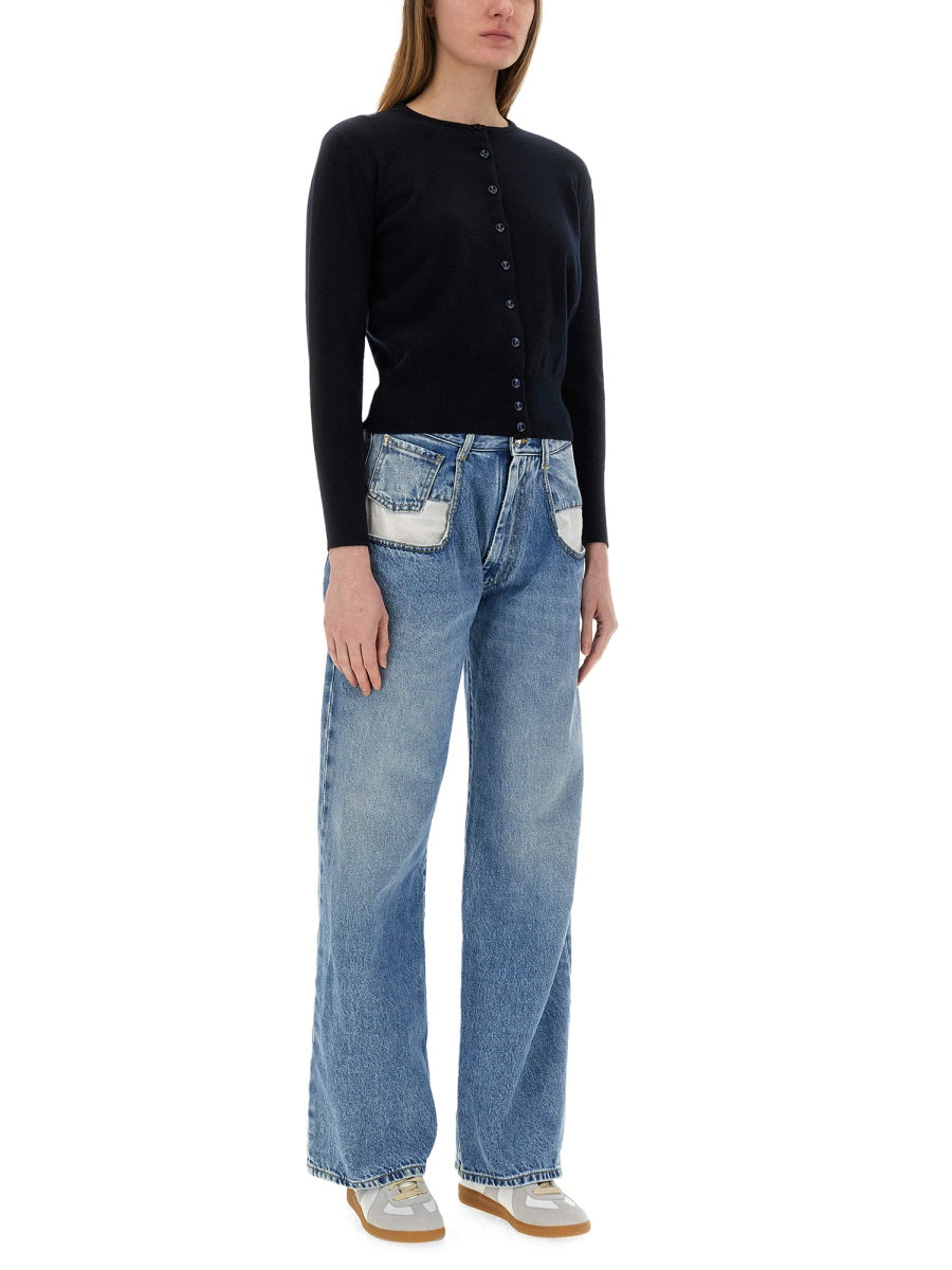 Maison Margiela Pantaloni - Blu | Wanan Luxury