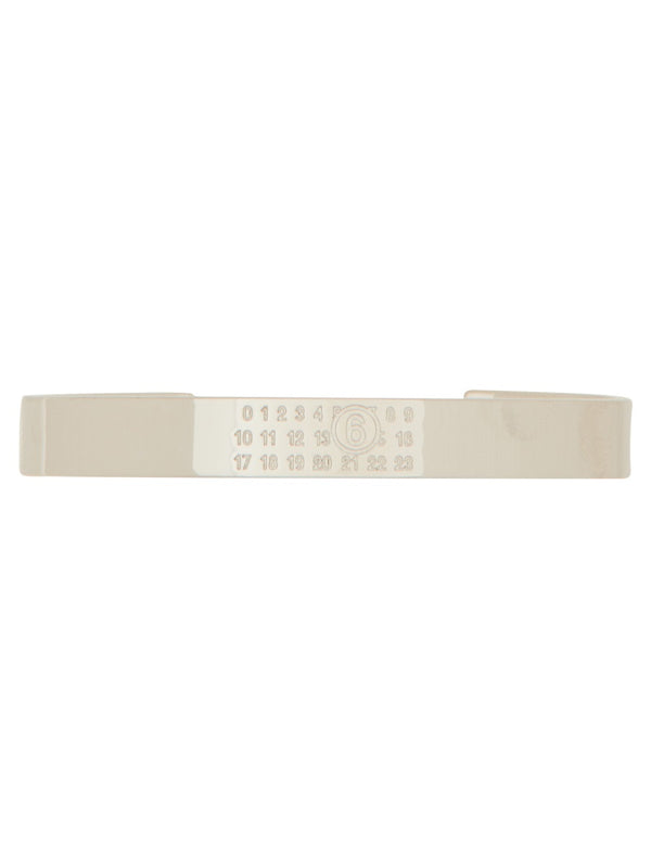 Numeric Signature Rigid Bracelet