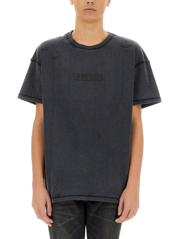 Purple Brand T shirt - Black | 772b4e873657679c5ca637e0ddae223407922f91