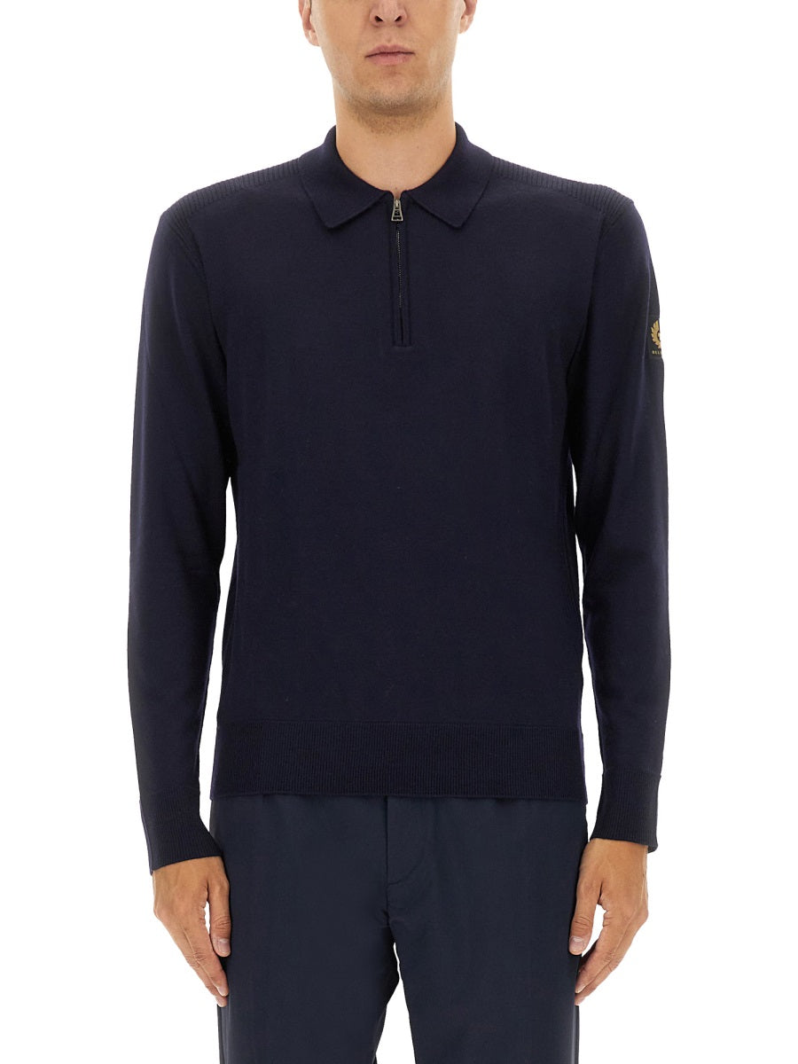 Belstaff Polo - Blu | Wanan Luxury