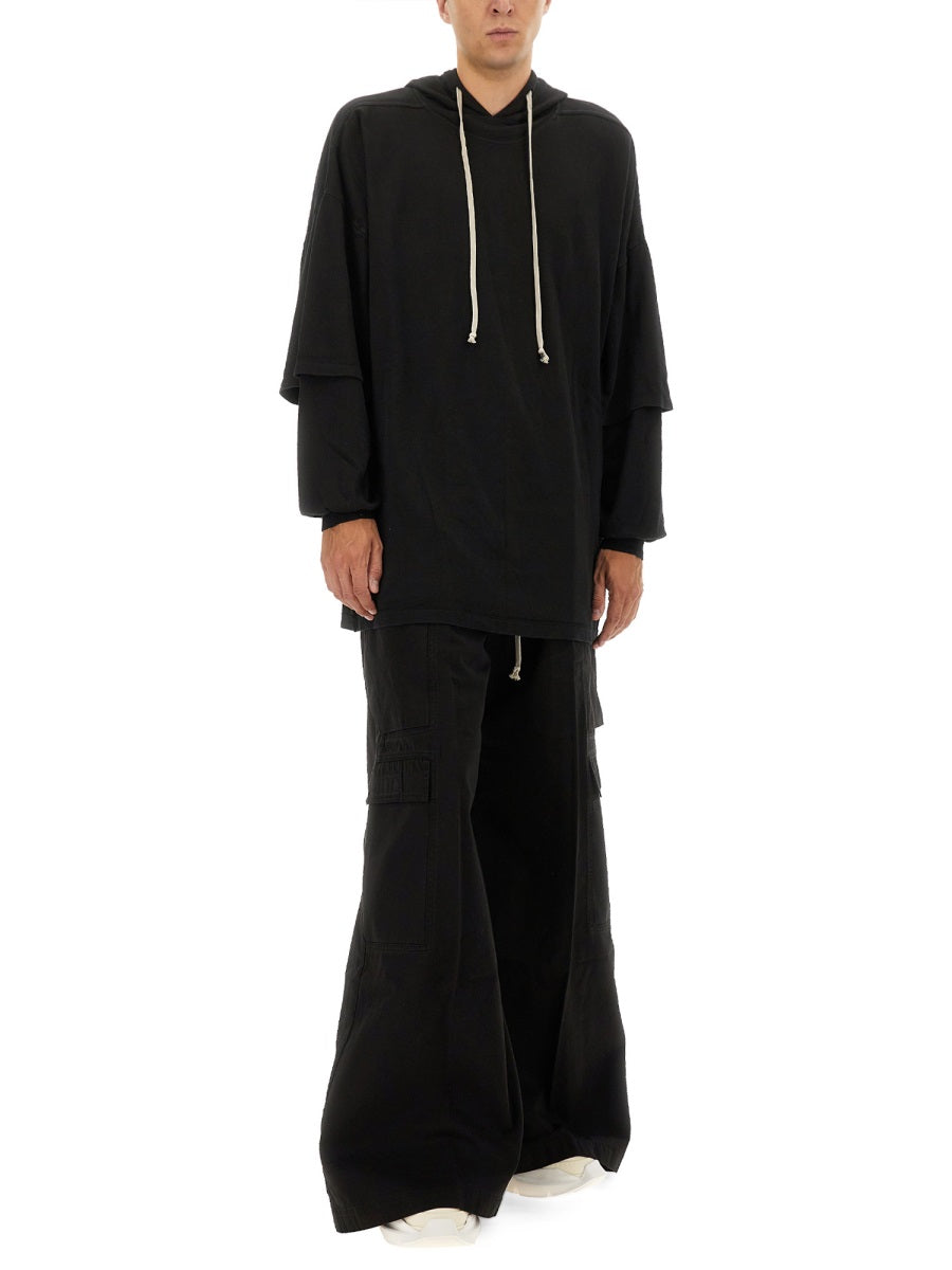 Rick Owens x Drkshdw Pantaloni - Nero | Wanan Luxury