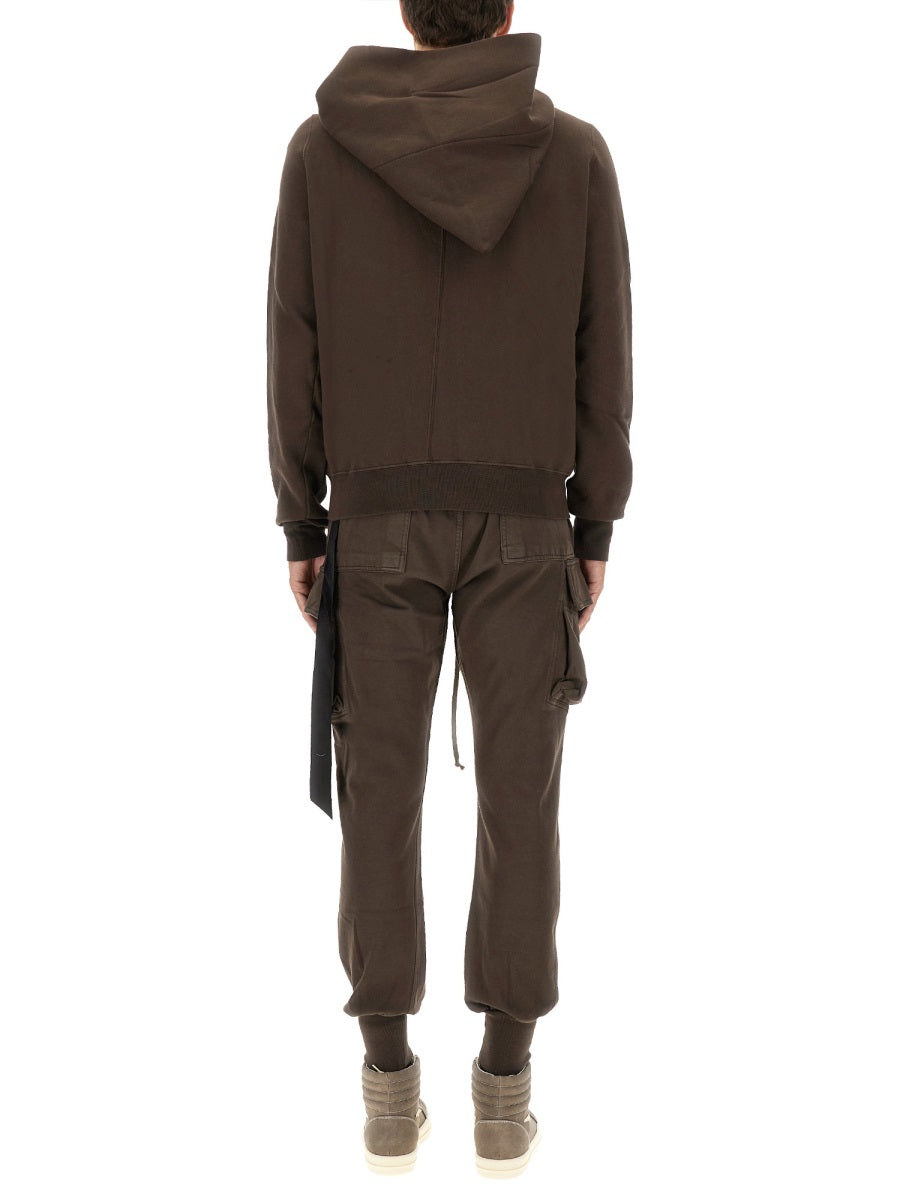 Rick Owens x Drkshdw Felpe - Marrone | Wanan Luxury