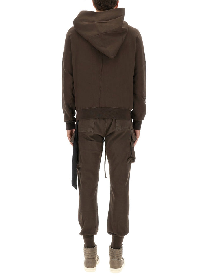 Rick Owens x Drkshdw Felpe - Marrone | Wanan Luxury