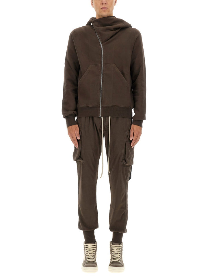 Rick Owens x Drkshdw Felpe - Marrone | Wanan Luxury