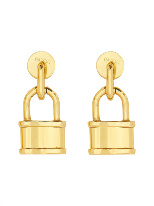 Extra Small Earrings With Padlock