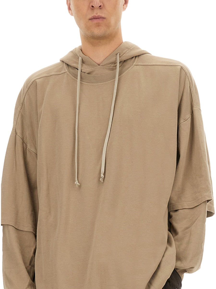 Rick Owens x Drkshdw Felpe - Beige | Wanan Luxury