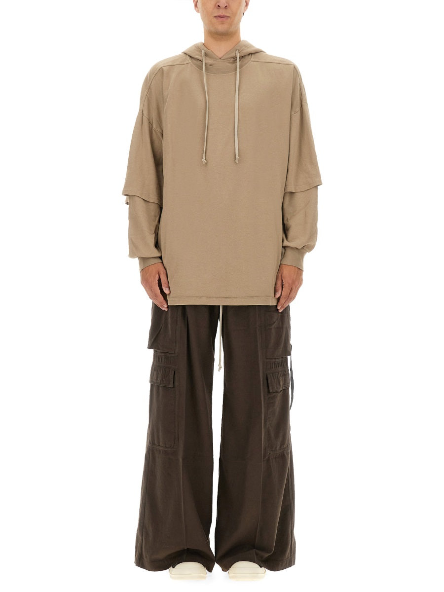 Rick Owens x Drkshdw Felpe - Beige | Wanan Luxury