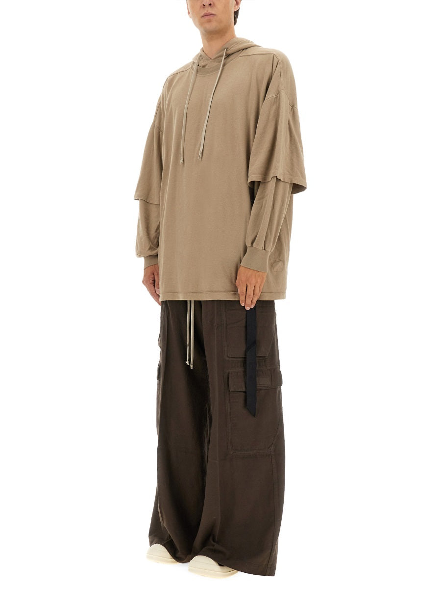 Rick Owens x Drkshdw Felpe - Beige | Wanan Luxury