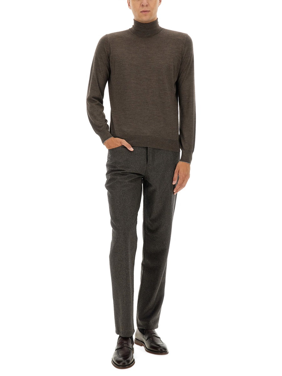 Brunello Cucinelli Pantaloni - Marrone | Wanan Luxury