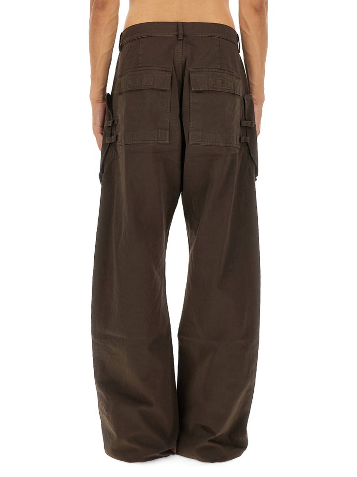 Rick Owens x Drkshdw Pantaloni - Marrone | Wanan Luxury