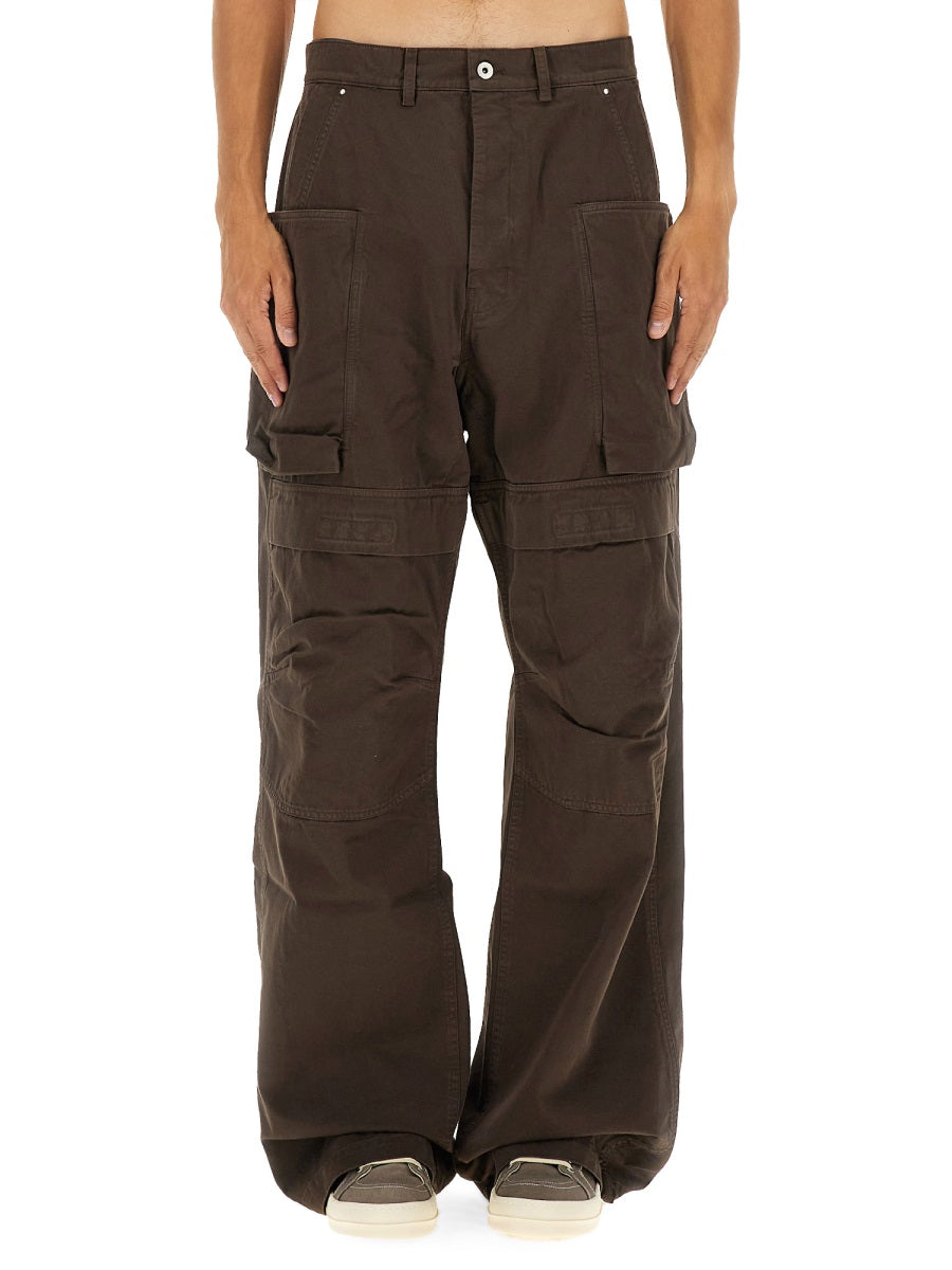 Rick Owens x Drkshdw Pantaloni - Marrone | Wanan Luxury