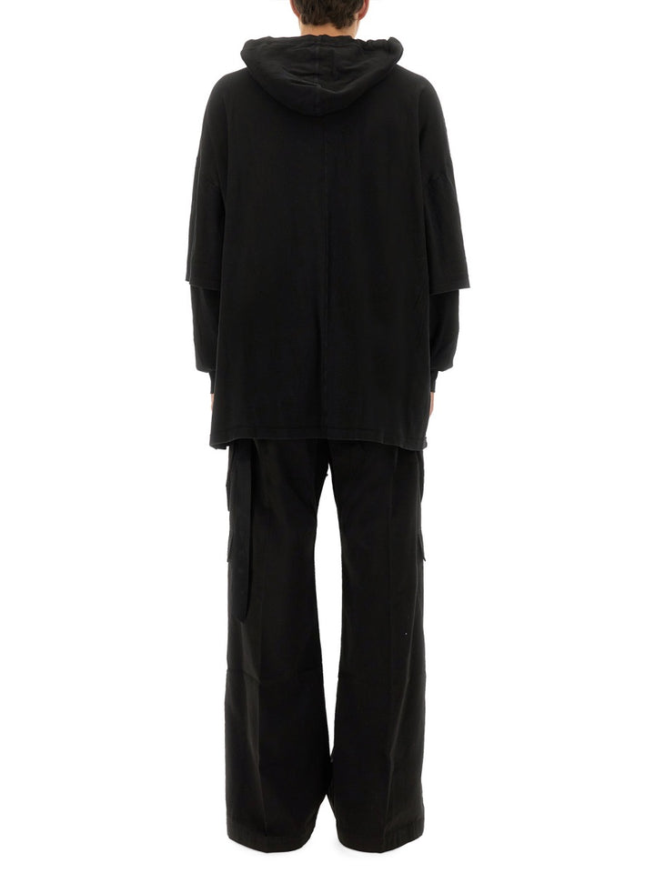 Rick Owens x Drkshdw Felpe - Nero | Wanan Luxury