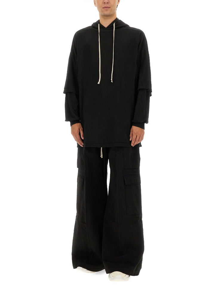 Rick Owens x Drkshdw Felpe - Nero | Wanan Luxury